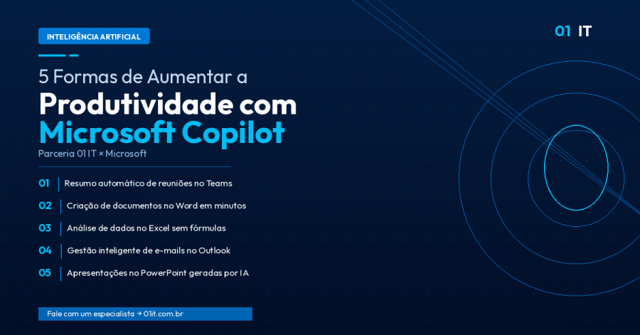 5 Formas de Aumentar a Produtividade da Sua Empresa com o Microsoft Copilot